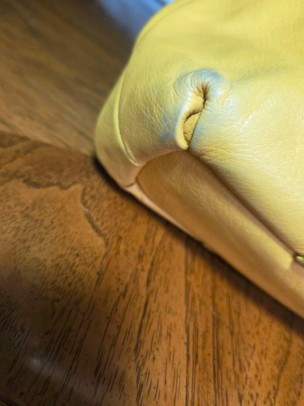 Yellow Coach Crossbody Hobo Bag - Picture 9 of 11